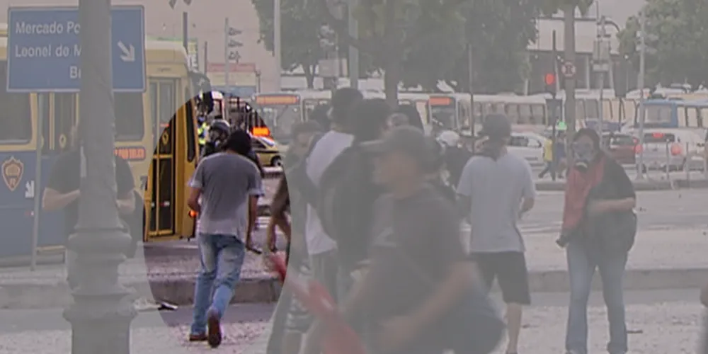 Imagem ilustrativa da imagem Suspeito de entregar bomba que feriu cinegrafista se apresenta