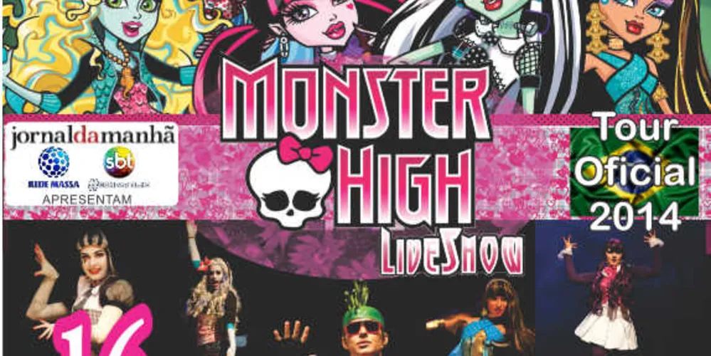 Imagem ilustrativa da imagem Quer ingresso para show da 'Monster High' em PG?