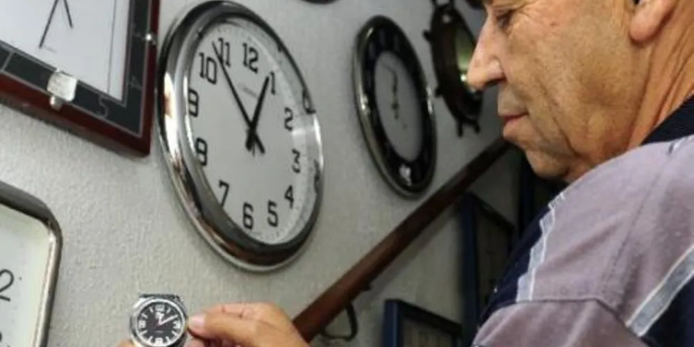 Imagem ilustrativa da imagem Horário de verão acaba no próximo domingo