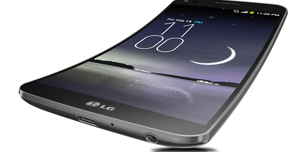 Imagem ilustrativa da imagem Empresa lança LG G Flex, smartphone com tela curva