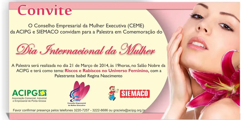 Imagem ilustrativa da imagem Convite ACIPG