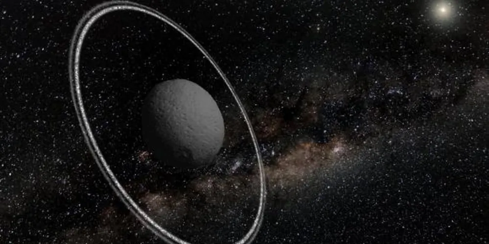 Imagem ilustrativa da imagem Brasileiros descobrem corpo celeste com dois anéis