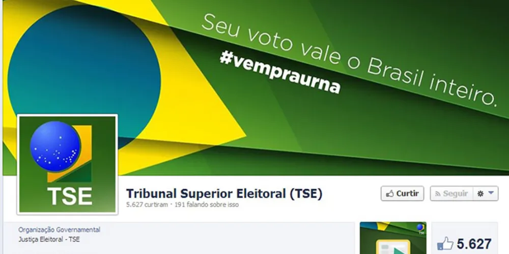 Imagem ilustrativa da imagem TSE usa hashtag #vempraurna para conclamar jovens a votar
