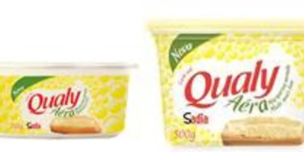 Imagem ilustrativa da imagem Qualy lança primeira margarina aerada do país
