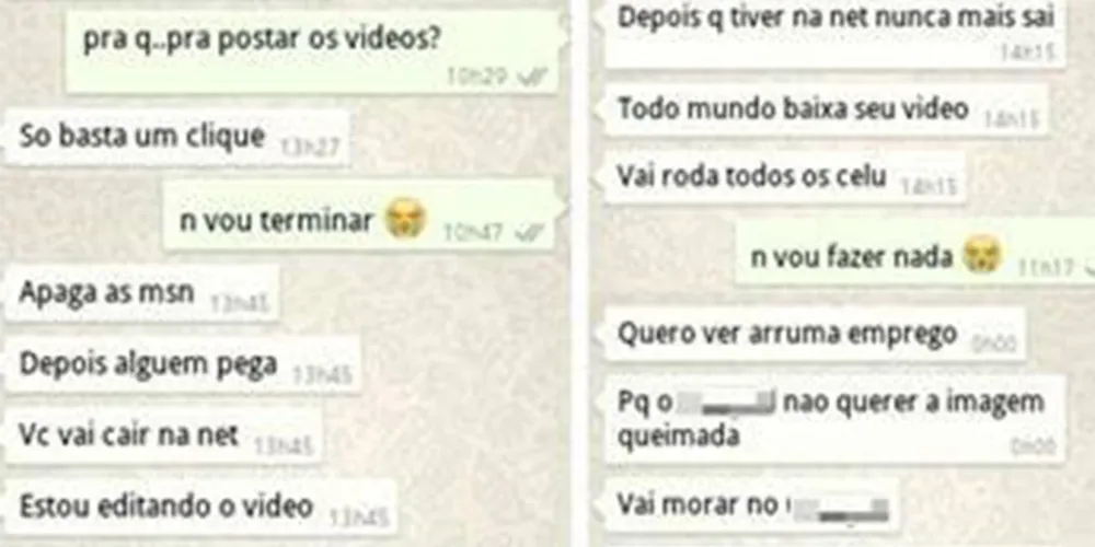 Imagem ilustrativa da imagem Homem ameaça divulgar vídeo íntimo de ex e acaba preso