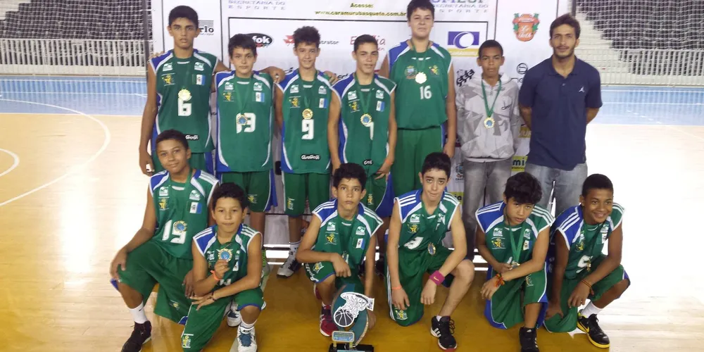 Imagem ilustrativa da imagem Caramuru é campeão da Copa Castro de Basquete