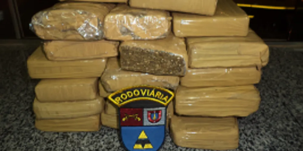 Imagem ilustrativa da imagem Traficante é preso em rodovia da região com 19 kg de maconha