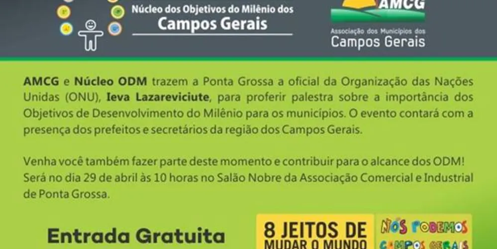 Imagem ilustrativa da imagem AMCG e Núcleo ODM trazem oficial da ONU a PG