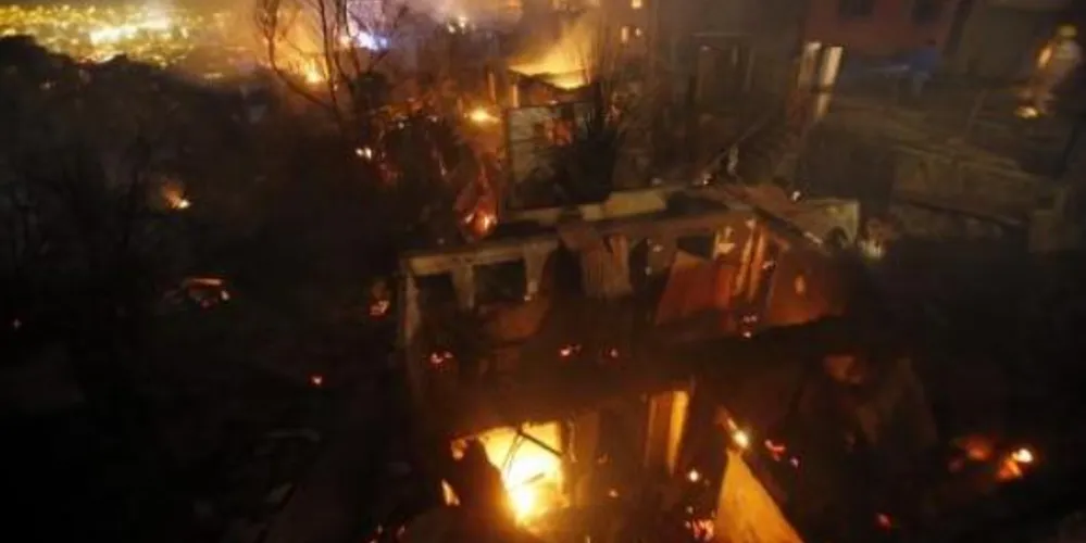 Imagem ilustrativa da imagem Incêndio no Chile mata 11 e deixa 10 mil desabrigados