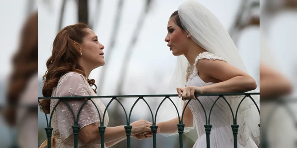 Imagem ilustrativa da imagem Malhação: Casamento triplo é celebrado com alegria