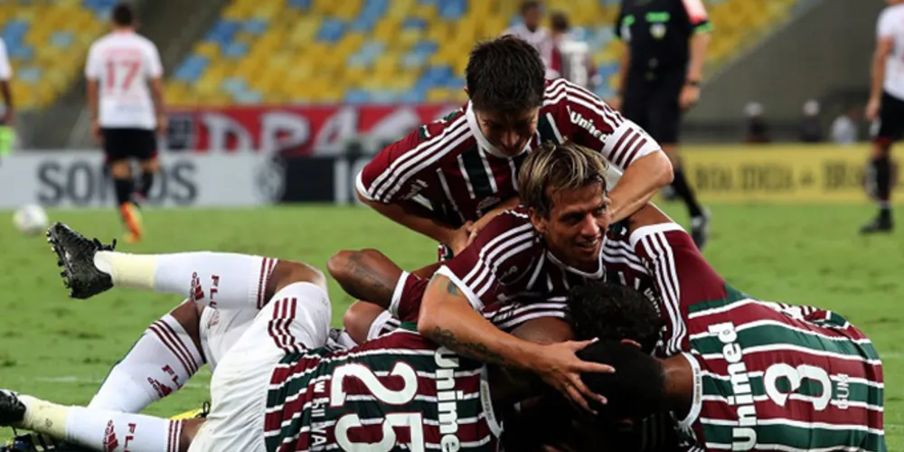 Imagem ilustrativa da imagem Walter marca duas vezes, e Fluminense goleia São Paulo
