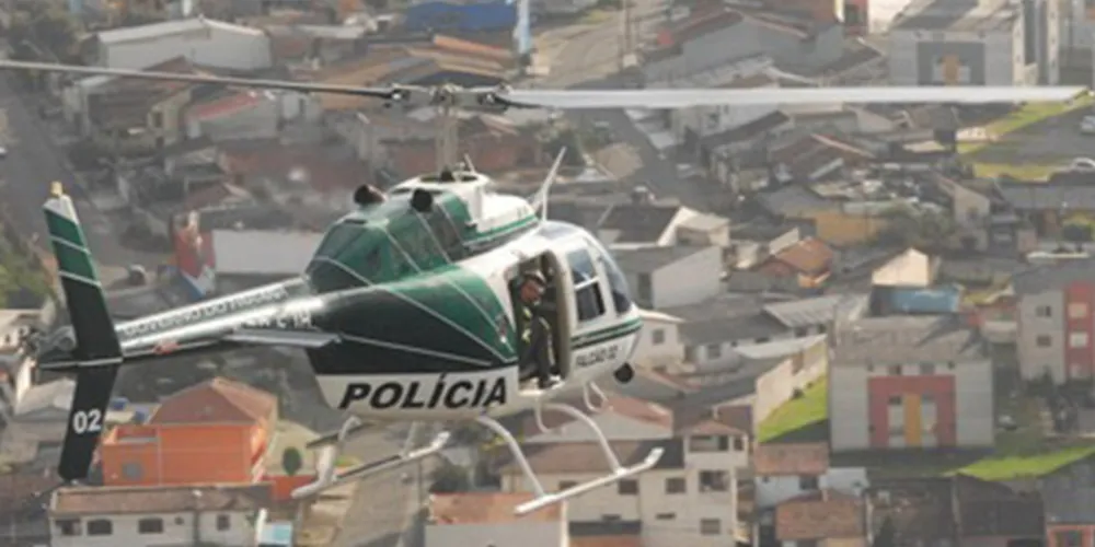 Imagem ilustrativa da imagem Homens assaltam chácara e polícia usa helicóptero na busca