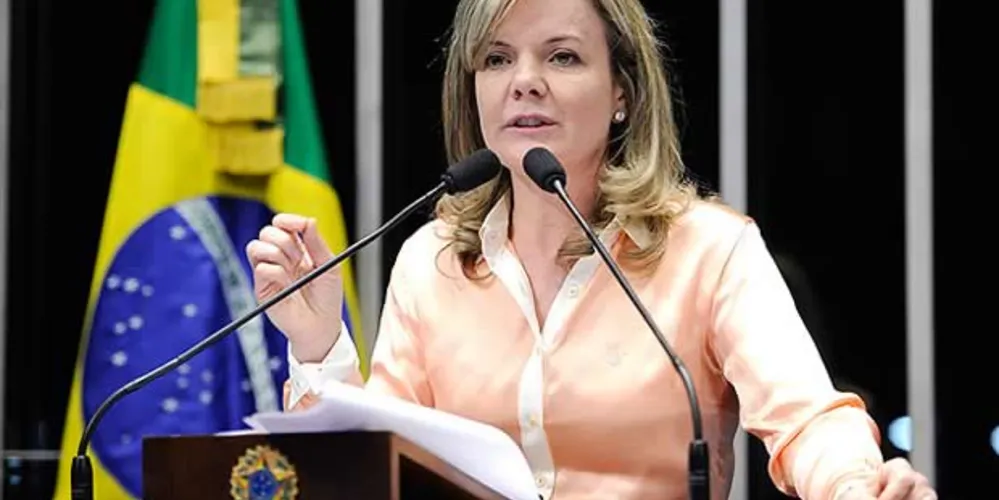 Imagem ilustrativa da imagem PT confirma candidatura de Gleisi ao governo do Paraná