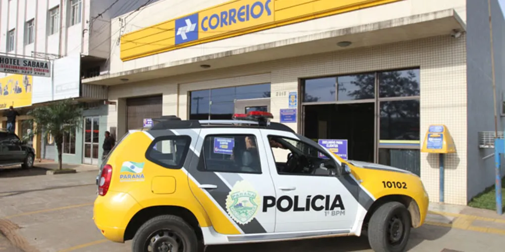 Imagem ilustrativa da imagem Bandidos fazem reféns em agência dos Correios de PG