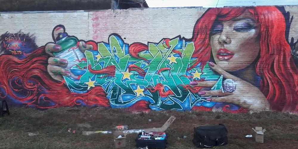 Imagem ilustrativa da imagem Grafiteiros de Ponta Grossa se destacam em evento
