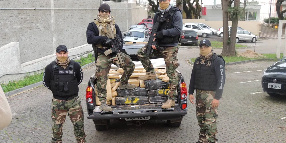 Imagem ilustrativa da imagem Traficante é preso na região com 917 quilos de maconha