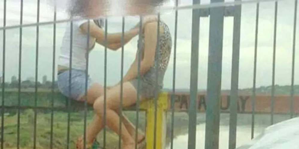 Imagem ilustrativa da imagem Adolescentes se jogam da Ponte da Amizade