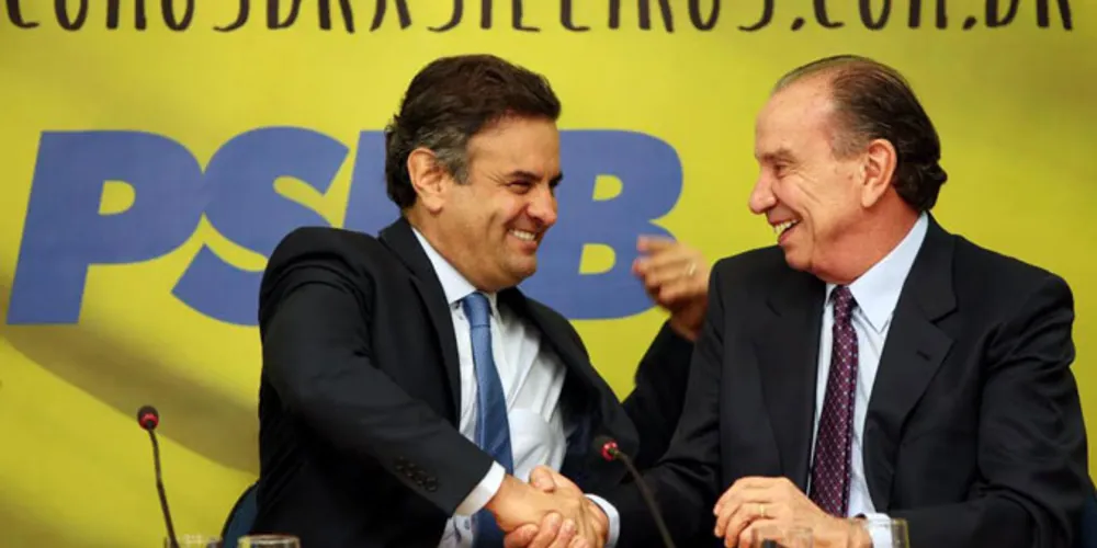 Imagem ilustrativa da imagem Aécio confirma Aloysio Nunes como seu candidato a vice