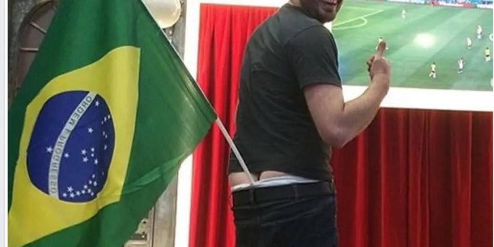 Imagem ilustrativa da imagem Danilo Gentilli ironiza Copa do Mundo no Brasil