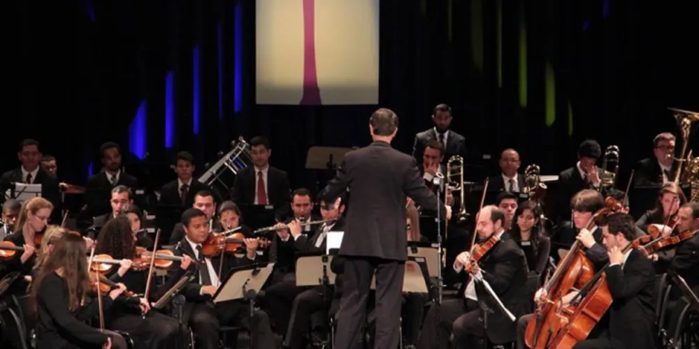 Imagem ilustrativa da imagem Cine Ópera fica lotado no aniversário da Orquestra de PG