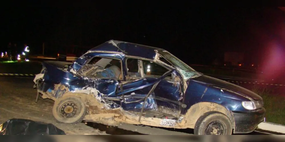 Imagem ilustrativa da imagem Homem morre em grave acidente na BR-277