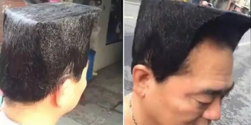 Imagem ilustrativa da imagem Homem faz corte de cabelo quadrado e leva fora de amada