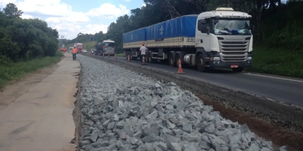 Imagem ilustrativa da imagem Obras na Serra do Purunã exigem atenção do motorista