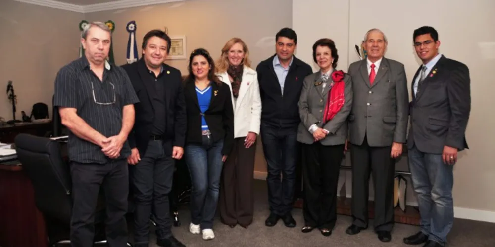 Imagem ilustrativa da imagem Rangel recebe governadora de Rotary Club