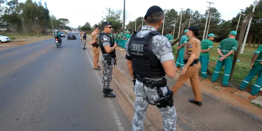 Imagem ilustrativa da imagem Presos do semiaberto envolvem-se em confusão