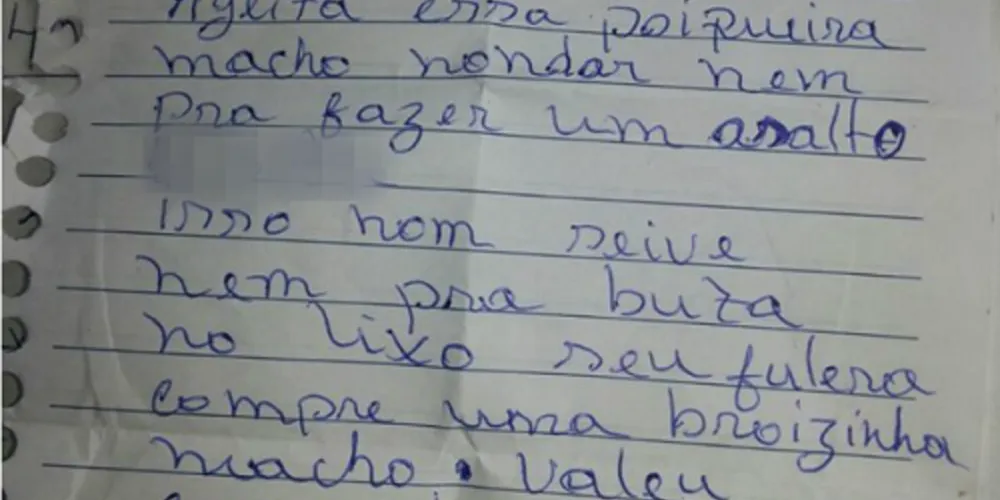 Imagem ilustrativa da imagem Ladrão devolve moto com defeito e deixa bilhete para o dono