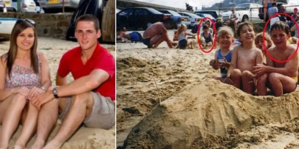 Imagem ilustrativa da imagem Recém-casados encontram foto juntos 11 anos antes de se conhecerem