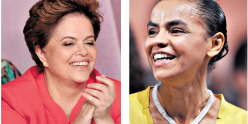 Imagem ilustrativa da imagem Pesquisa Datafolha aponta empate entre Dilma e Marina