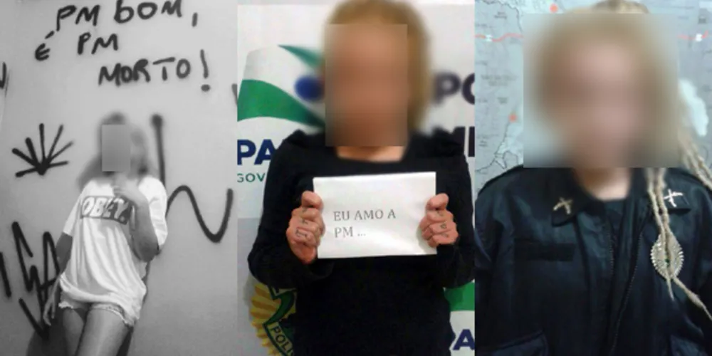 Imagem ilustrativa da imagem Menina posta que “PM bom é PM morto” e foto gera polêmica