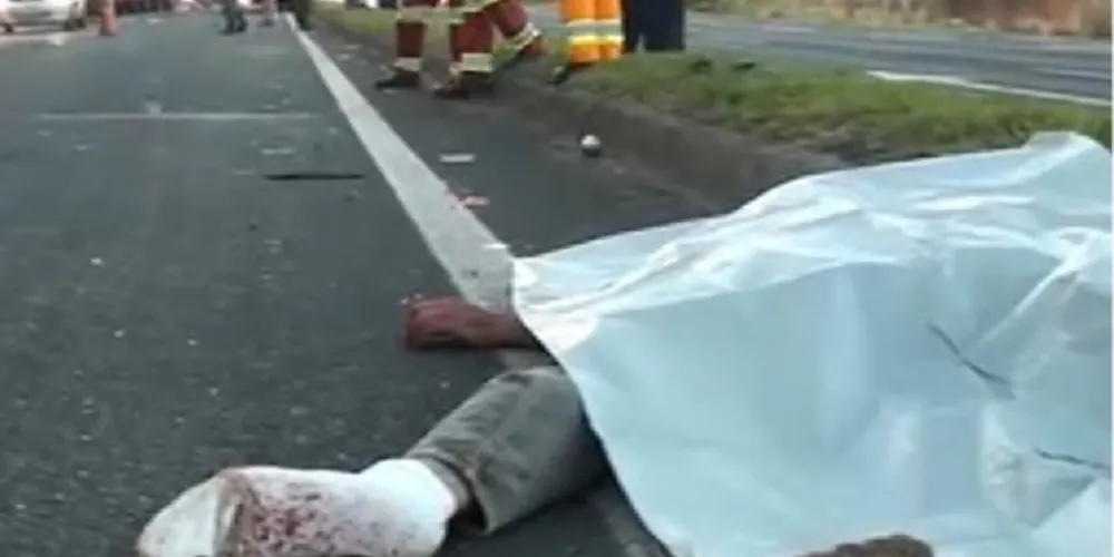 Imagem ilustrativa da imagem IML divulga identidade de ciclista atropelado na BR-376