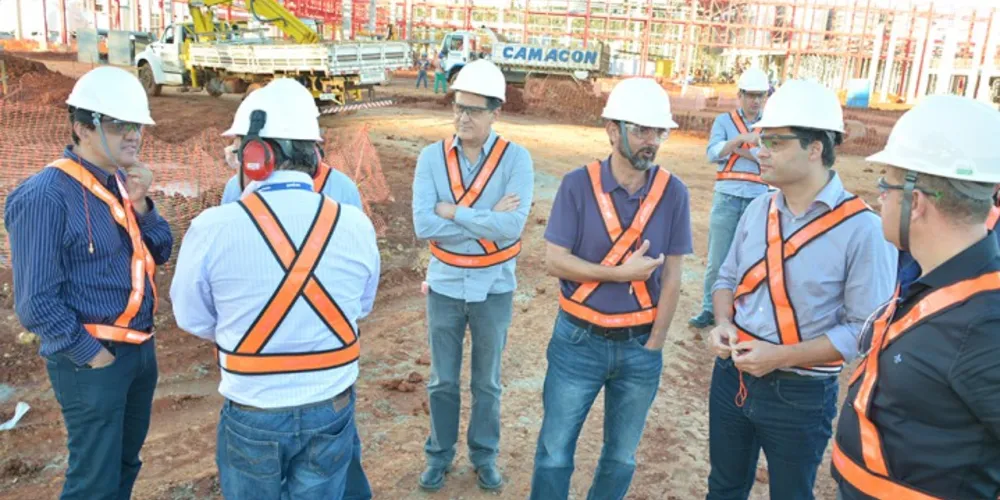Imagem ilustrativa da imagem Obras da AmBev seguem em ritmo acelerado