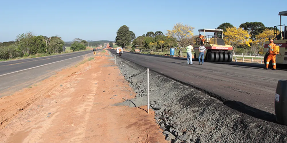 Imagem ilustrativa da imagem Novo trecho de duplicação da BR-376 entra em obras amanhã