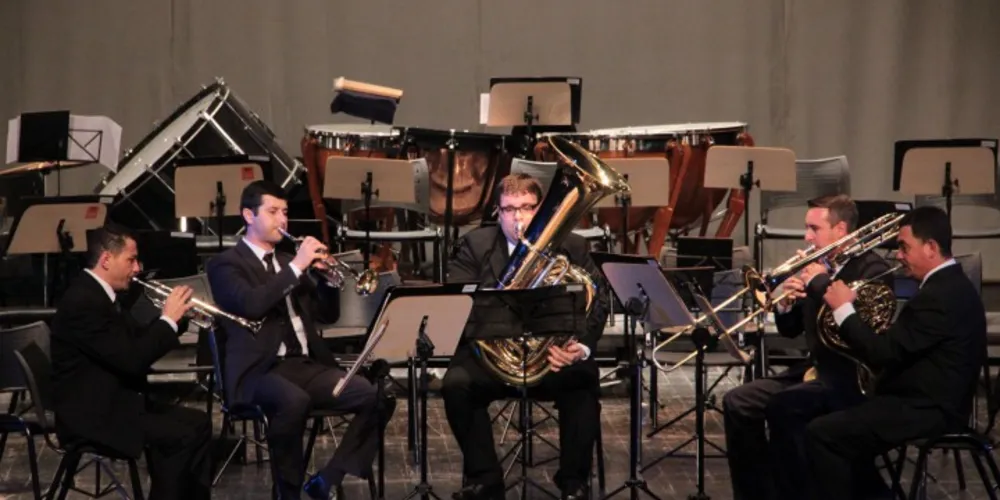 Imagem ilustrativa da imagem Quinteto de Metais OSPG se apresenta na Semana Literária