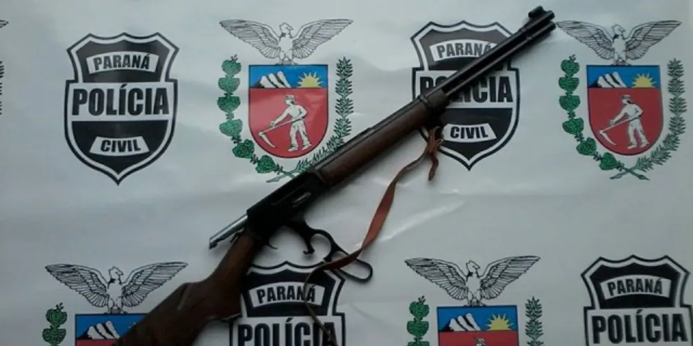 Imagem ilustrativa da imagem Polícia apreende arma de calibre proibido no país