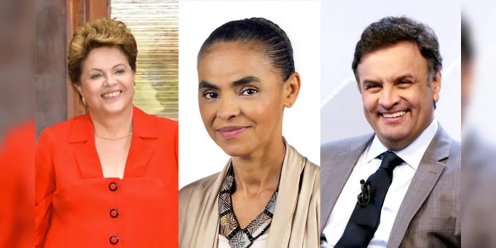 Imagem ilustrativa da imagem Datafolha: Dilma tem 37%, Marina, 30%, e Aécio, 17%