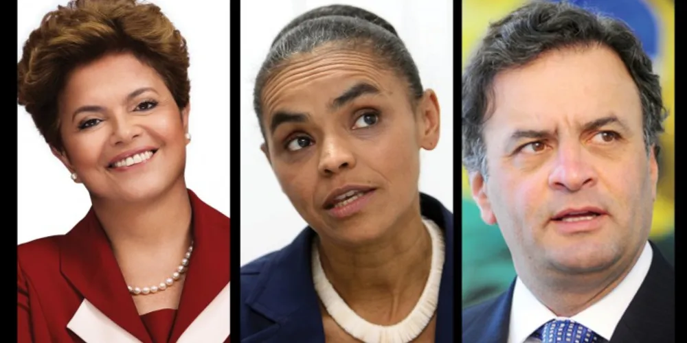 Imagem ilustrativa da imagem Ibope aponta Dilma com 36%, Marina, 30%, e Aécio, 19%