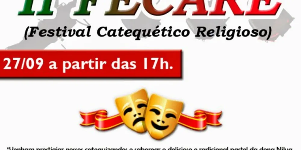 Imagem ilustrativa da imagem Festival Catequético tem apresentações e pastelada