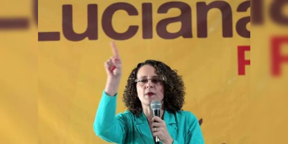 Imagem ilustrativa da imagem Luciana Genro critica corrupção durante visita a feira agrícola