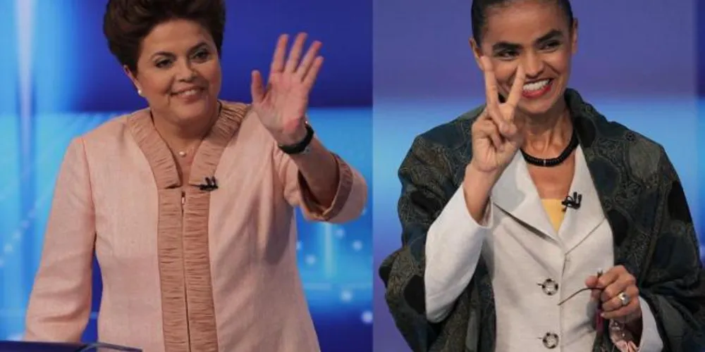 Imagem ilustrativa da imagem Marina e Dilma estão em empate técnico no 2º turno, diz CNT