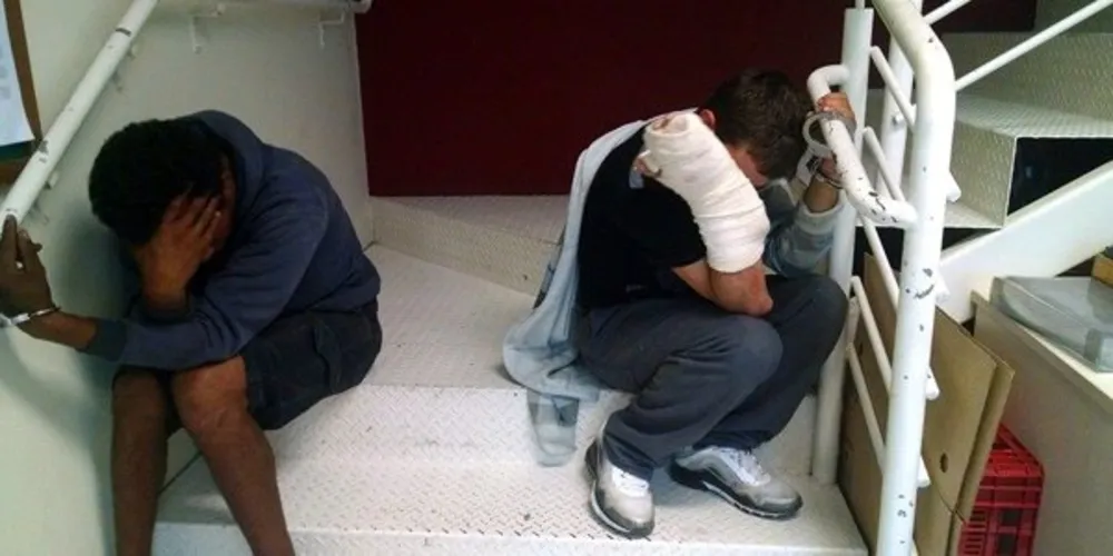 Imagem ilustrativa da imagem Após assalto, suspeitos acabam presos por policial à paisana