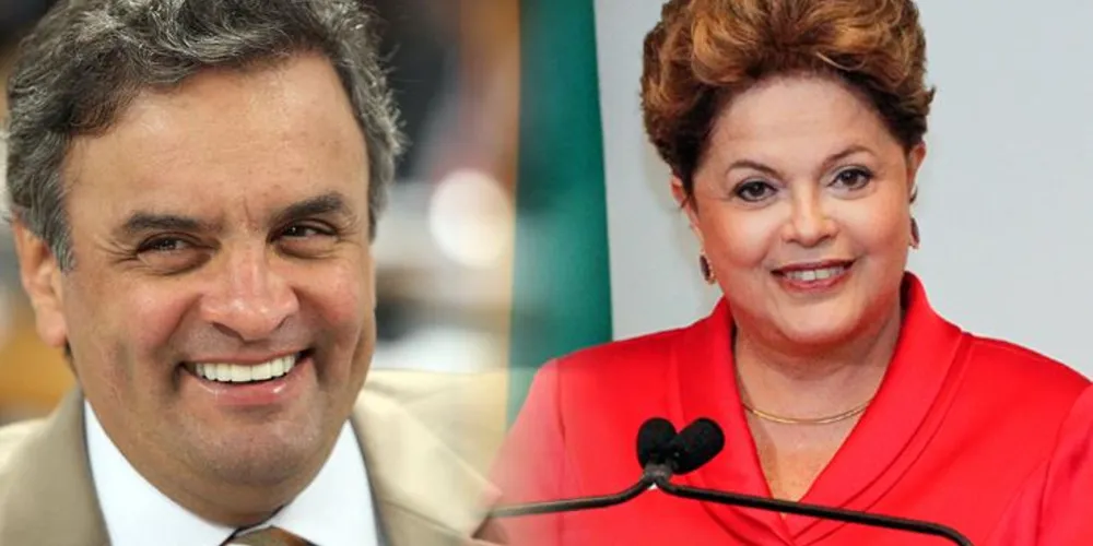 Imagem ilustrativa da imagem Com queda de Marina, Dilma e Aécio avançam