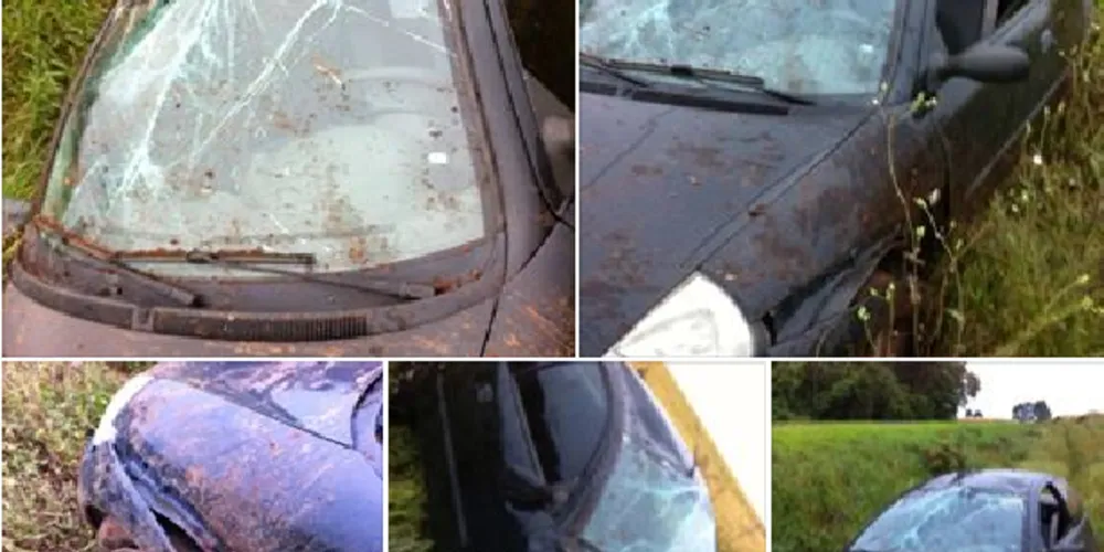 Imagem ilustrativa da imagem Empresária capota carro na BR-373 em Ipiranga
