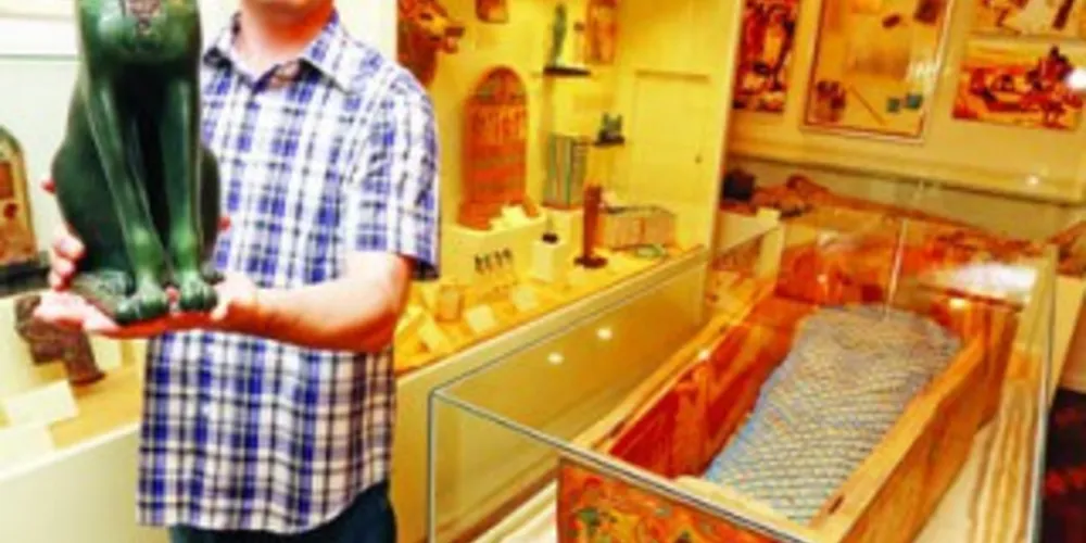 Imagem ilustrativa da imagem Museu de PG é destaque nacional com objetos do Egito