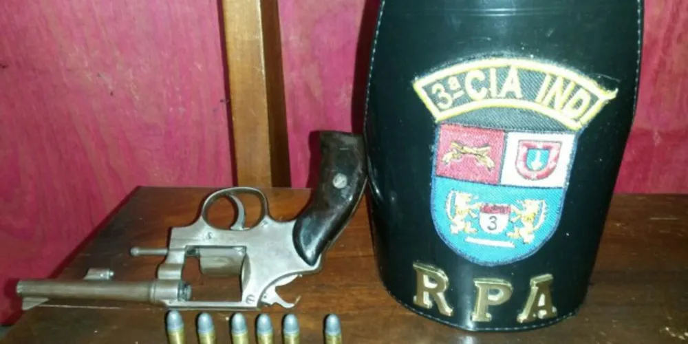 Imagem ilustrativa da imagem PM retira arma de fogo das ruas após denúncia anônima