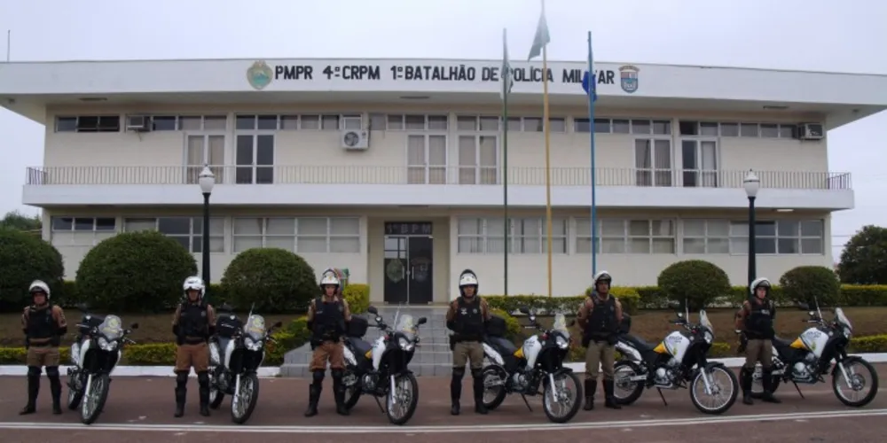 Imagem ilustrativa da imagem Polícia Militar recebe seis novas motocicletas