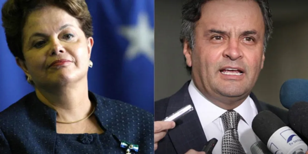 Imagem ilustrativa da imagem No MS, Aécio tem 55% e Dilma, 45% dos votos válidos